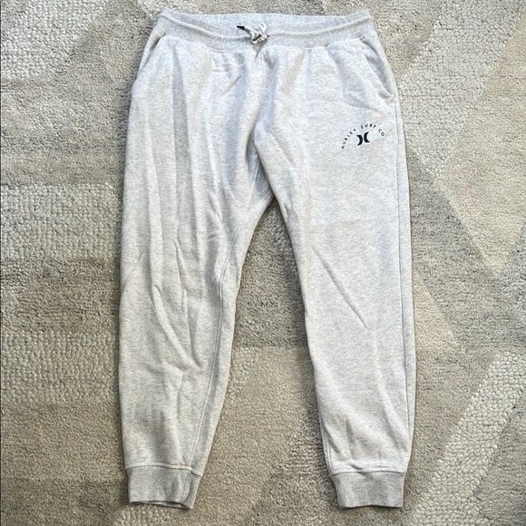 🎄3 for $25🎄 Hurley Light Gray Casual Joggers - Picture 2 of 10
